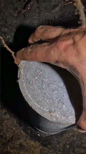 Step-by-step concrete pressed pier installation! #foundationrepair foundation repair