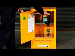 30L Flammable Liquid Storage Cabinet: SC030