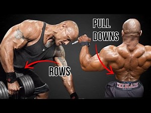 Pull-Downs VS Rows - Which is Better? (Anatomy Explained)