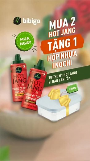 Tương Ớt Thế Hệ Mới BIBIGO HOT JANG - Hương Vị Đột Phá