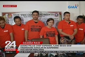 Inakusahan ni police chief inspector Jovie Espenido si Suspended Vice Mayor Nova Princess Parojinog ng tangkang panunuhol sa kanya mula nang maupo siya bilang hepe ng Ozamiz police. | 24 Oras