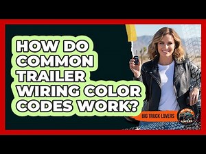 How Do Common Trailer Wiring Color Codes Work?