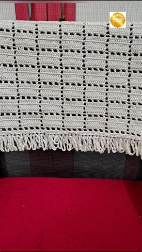 Crochet chair back cover / rug 🧶🧶 || crochet rug #crochet #handmade