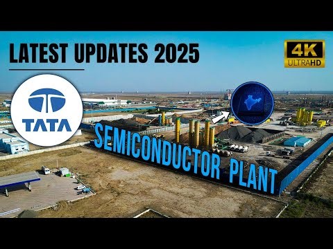 [EXCLUSIVE] TATA Semiconductor Plant Progress 30 April 2025!🔥 Dholera Smart City #BookMyAssets