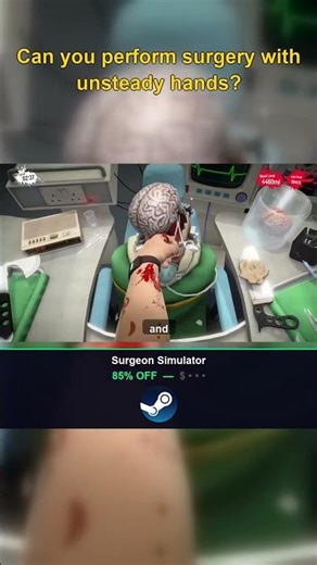Surgeon Simulator is 85% Off — Unconventional Surgery