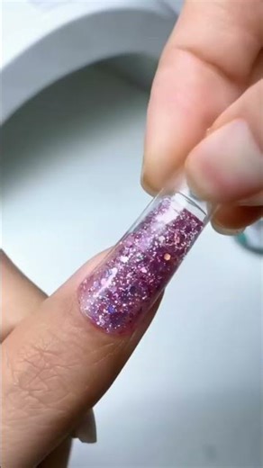 Perfect for beginners! ✨ Poly Gel nail tutorial, link in bio.