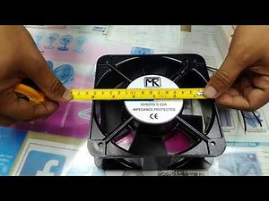 6" Cooling Fan (220v, 50Hz, AC)