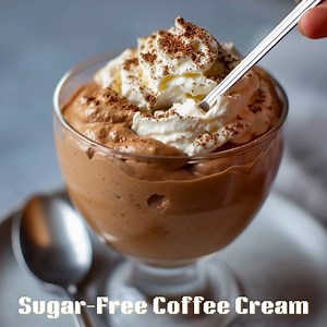 ☕ Coffee Cream (Sugar-Free) Silky, rich, and café-style cream to spoon over desserts or enjoy as a light mousse! 📝 Ingredients 1 cup heavy cream 2 tbsp instant espresso powder 3 tbsp powdered monk fruit sweetener (Swerve Confectioners) 1 tsp vanilla extract 1 tbsp unsweetened cocoa powder (optional for mocha flavor) 👩‍🍳 Steps to Create Chill a mixing bowl and whisk for 10 minutes. Whip the cream until it starts to thicken. Add espresso powder, monk fruit sweetener, vanilla, and cocoa (if usin
