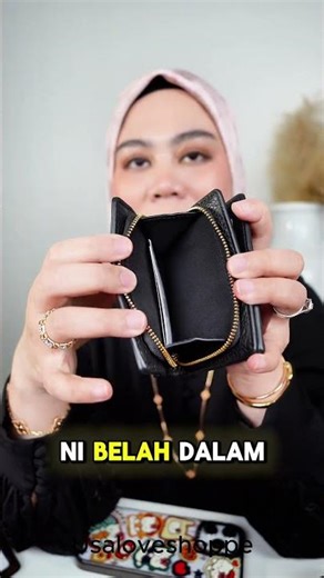 COACH Pebbled Leather Snap Wallet in Black (C2862)