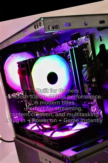 Check out this PC, Vortex, at OHM PCs #pcgaming #pcbuild #fyp