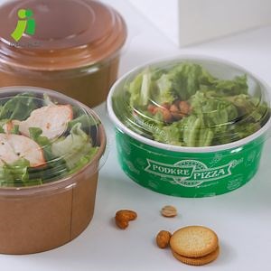 [Hot Item] Paper Pulp Salad Bowl Sugarcane Bagasse Bowl