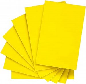 IOOLEEM Yellow Felt Sheets, 30pcs 7"x11.3"（Close to A4 Size - 18x28.5 cm Pre-Cut Felt Sheet for Crafts, Craft Felt Fabric Sheets, Sewing Felt Rectangle for Patchwork.