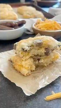 Sausage and Cheese Biscuits