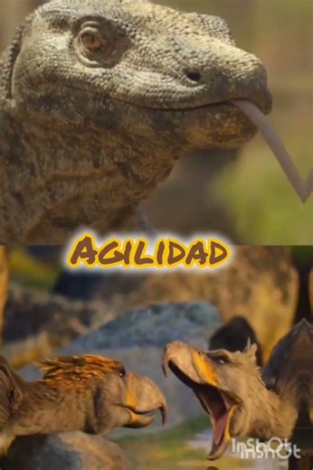 titanis (walkeri) vs megalania (varanus priscus) #prehistoric #editvs