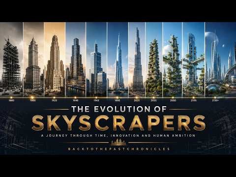 🏙️ The Evolution of Skyscrapers | From Steel Giants to Vertical Cities (1885–2150+)