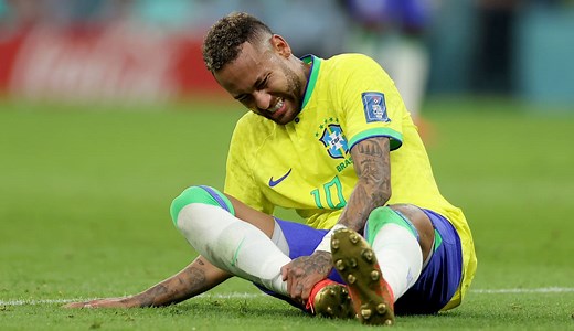 Neymar's ankle injury: Recovery time, implications for Brazil