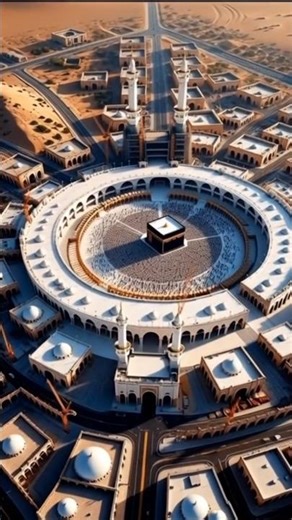 “How Makkah Grew Around the Kaaba | Full Timeline Animation #shorts