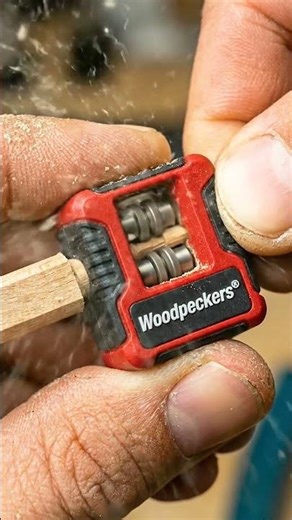 Amazing Wood Trick Tool! Perfect Edge Shaping in Seconds 🔥 Woodpeckers Must-Have #tools #woodpeckers
