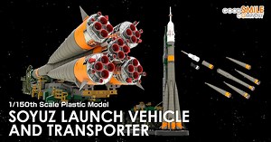 1/150 Plastic Model Soyuz Rocket & Transport Train Special Page | GOOD SMILE COMPANY
