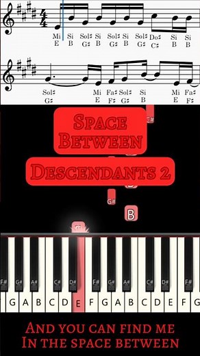 Space Between (From Descendants 2) Piano Cover #Descendants2 #DoveCameron #SofiaCarson #PianoShorts