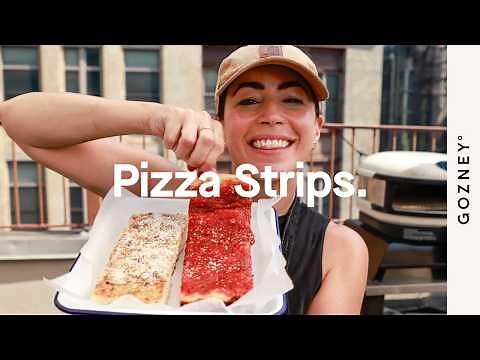 Rhode Island Pizza Strips | Farideh Sadeghin | Gozney