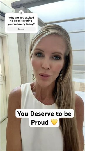 You Deserve to be Proud | Celebrate Your Recovery 💛 #recoveryjourney