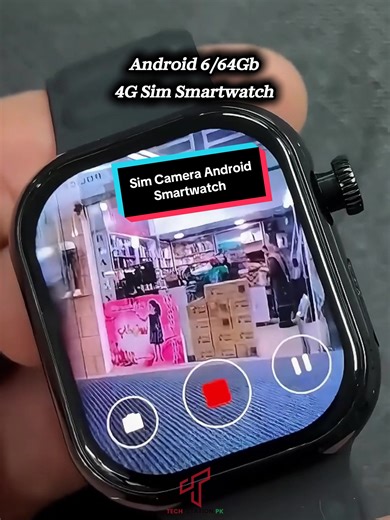 4G Sim Support Android Camera Smartwatch for Pakistan