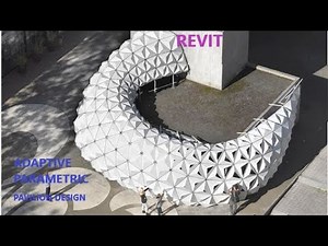 Revit Adaptive Parametric Modelling ( pavilion design )