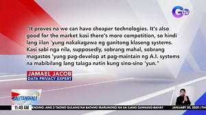 Babala ng mga awtoridad at eksperto, puwedeng maging biased ang mga artificial intelligence o A.I. chatbot. | Balitanghali