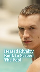 @heatedrivalrytv Book to Screen - The Pool - with text from Heated Rivalry The pool scene from the All-Star Game in Florida was yet another highly anticipated one for me, I was SO THRILLED when I found out ahead of time that it was included 😱😱. Ilya playing with all the kids, Shane not so subtly checking him out, Ilya popping out of the water like a wet dream 🫠😂. It’s perfect. And I LOVE that the All-Star Game where Shane and Ilya FINALLY get to play together was cut in too - I was thrilled 