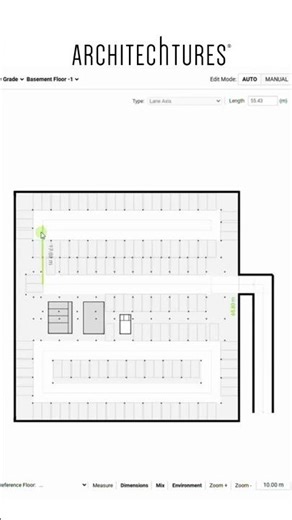 🚗 Rampas de parking con IA. Dibuja la rampa y la IA hace el resto! #parking #arquitectura #IA