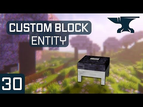 Forge Modding Tutorial - Minecraft 1.20.1: Custom Block Entity | #30