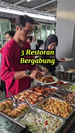 3 Restoran : - Mr Steak House - Restoran Rest Haus - Salai AMJ Bergabung untuk menjadikan 1 Buffet Ramadhan iaitu Buffet Citarasa Malaysia yang menyajikan pelbagai menu menarik untuk semua. daripada Western, Hidangan Melayu, Pasta, Sate dan macam² lagi. Lokasi : The Balairong Bandaraya @mrsteakhousemelaka @salai.amj @restoranresthausmelaka #MYFoodie #Ramadhan #buffetramadhan #melakafoodie #foodies