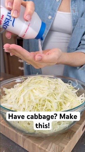 Easy Cabbage Salad (No Mayo) | Crunchy Coleslaw for Sandwiches
