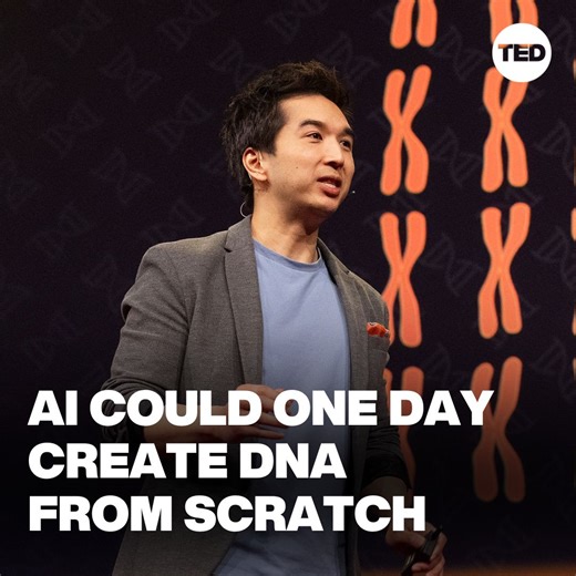 Here’s how AI could help generate DNA from scratch — and what that could mean for curing diseases and even reviving extinct species: http://t.ted.com/LgcOS5i | TED
