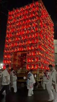本壱提灯山車久喜提灯祭り2026年7月12日