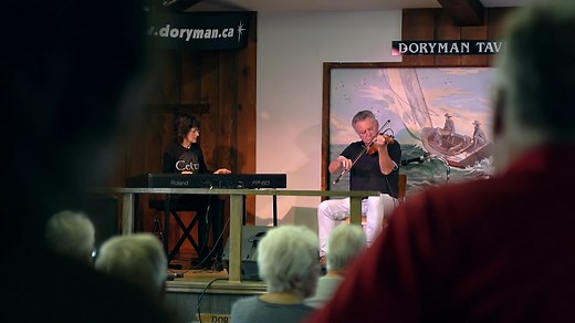 Located in Cheticamp, NS, on beautiful Cape Breton Island, the Doryman has been a staple in the East Coast music scene since 1966. Every year, we host over 200 events. Our famous Saturday Afternoon Fiddle Matinee has been ongoing since 1977. Visitors from all over the world share stories with us about how the Doryman was recommended to them as a must-stop destination while going around the Cabot Trail. Here is your chance to love your job and be surrounded by people from all over in a crowded ba