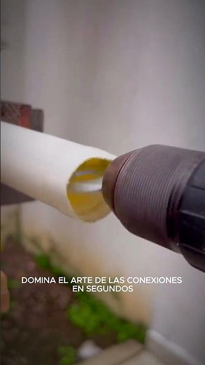 como conectar tubo pvc