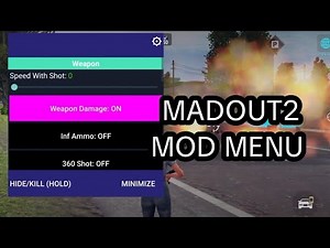 MADOUT2 MOD MENU V18.05 - LATEST VERSION