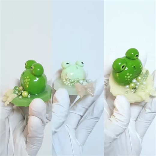 Frog Spirit Ring Holder – Polymer Clay Forest Guardian Jewelry Stand - Etsy