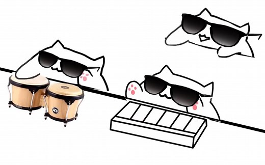 【搬运】Bongo cat MEME 合集第二期