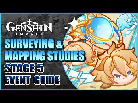 Surveying & Mapping Studies Event Guide — Stage 5 Walkthrough (Multiple Layouts) | Genshin Impact