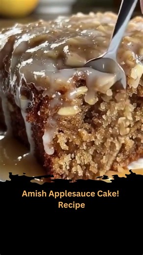 Amish Applesauce Cake!