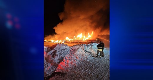 Helena fire department responds to blaze at Lewis & Clark County Fairgrounds