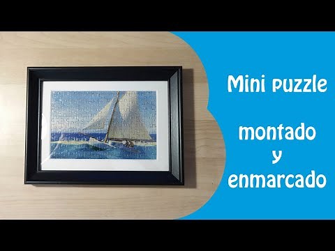 How to frame a puzzle | TUTORIAL