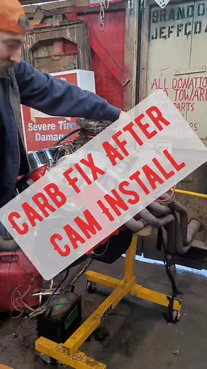 How to make you engine idle after a large cam install. #chevy #bbc #454 #v8 #chevrolet #carburetor #sexyman