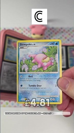 Here we go - cool Slowpoke added to the Master Set