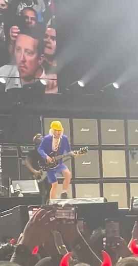 AC/DC. Foxborough, May 4th 2025. #acdc #angusyoung #livemusic #rock #pwrup