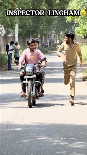 Inspector Lingham 👮😂//#comedy #india #funny #shorts #short #vairal #youtubeshorts