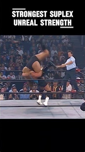 Heaviest suplex, but they get increasingly better 😳 #wwe #suplex #brocklesnar